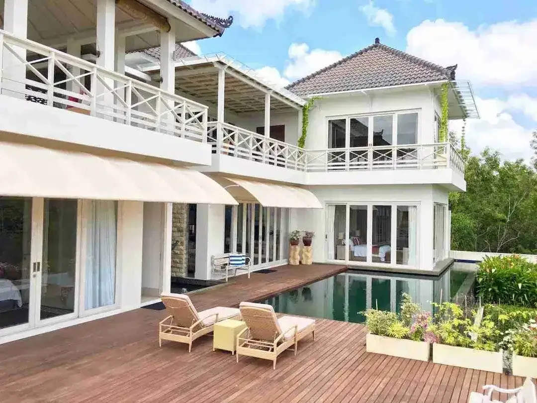 DIJUAL VILLA MEWAH ELEGAN DAN LUAS  DI LOKASI PREMIUM BALANGAN OCEAN VIEW - Image 1 of 10