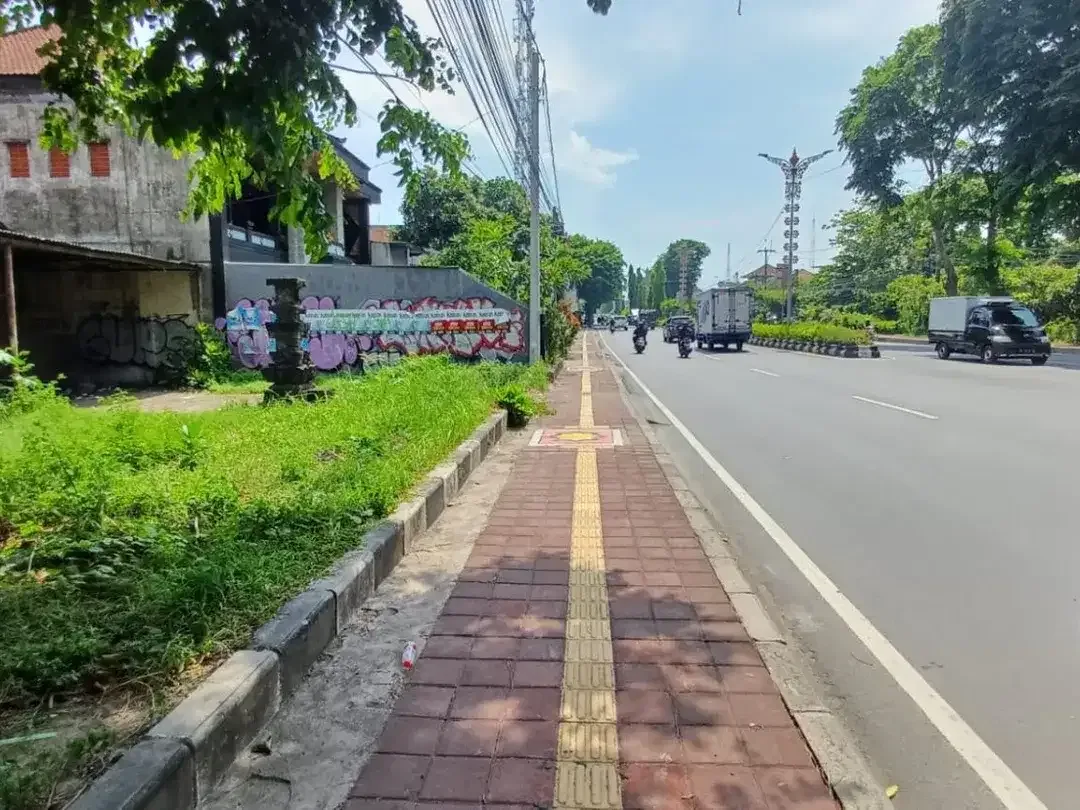 For sale  Di jual tanah 25,34 are Lokasi Di Jalan By Pass Ngurah Rai Pesanggaran Dekat Ke Jalan Tol Denpasar Selatan, - Image 1 of 5