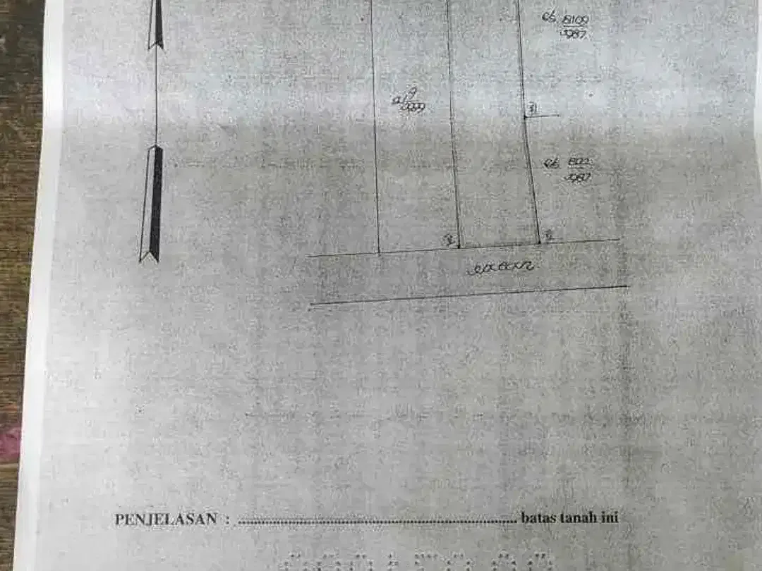 TANAH LOKASI Jln. SEKAR JEPUN DENPASAR TIMUR DEKAT DYATMIKA SCHOOL - Image 3 of 6