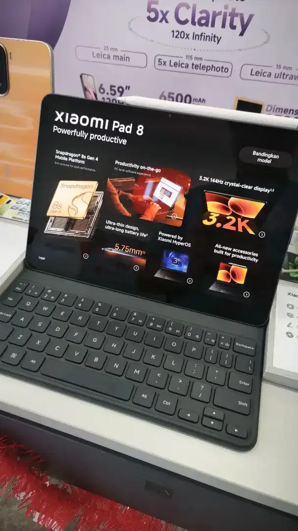 Readyy Xiaomi Pad 8(include keyboard).Cicilan syarat KTP saja. - Image 1 of 1