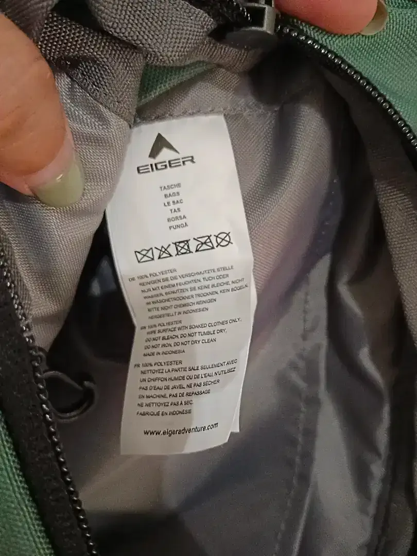Tas Waistbag/Pinggang Merk EIGER DIJAMIN 100% ORIGINAL 3L 30x6x15cm - Image 8 of 8