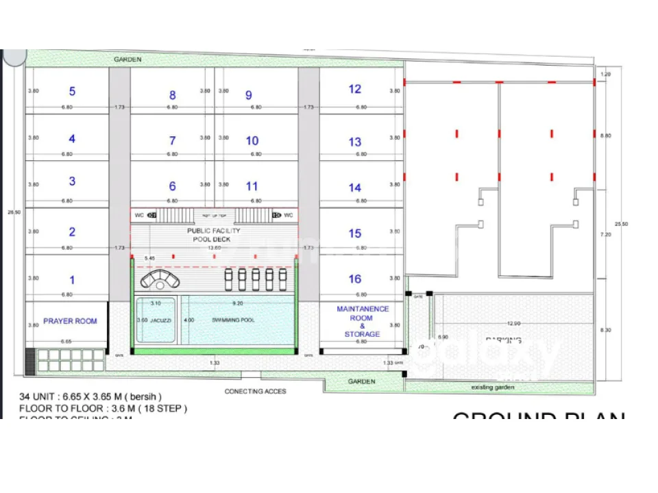 LEASEHOLD APARTEMEN NAKULA LEGIAN BADUNG - BALI - Image 4 of 4