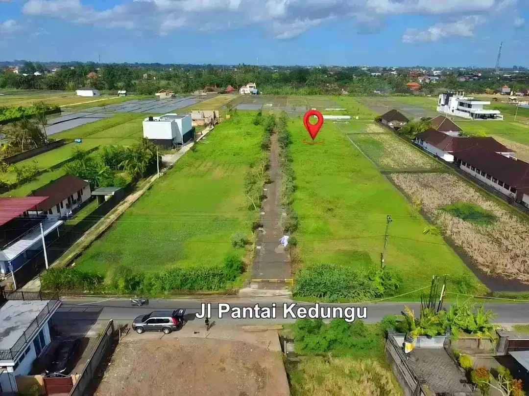 Tanah Premium 500m² Surf Area Kedungu - Image 3 of 10