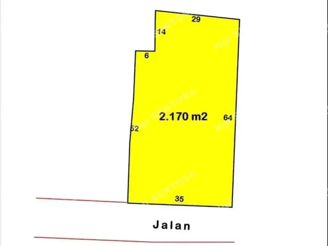 TANAH JIMBARAN OCEAN VIEW PALING MURAH LINGKUNGAN MEWAH - Image 4 of 5