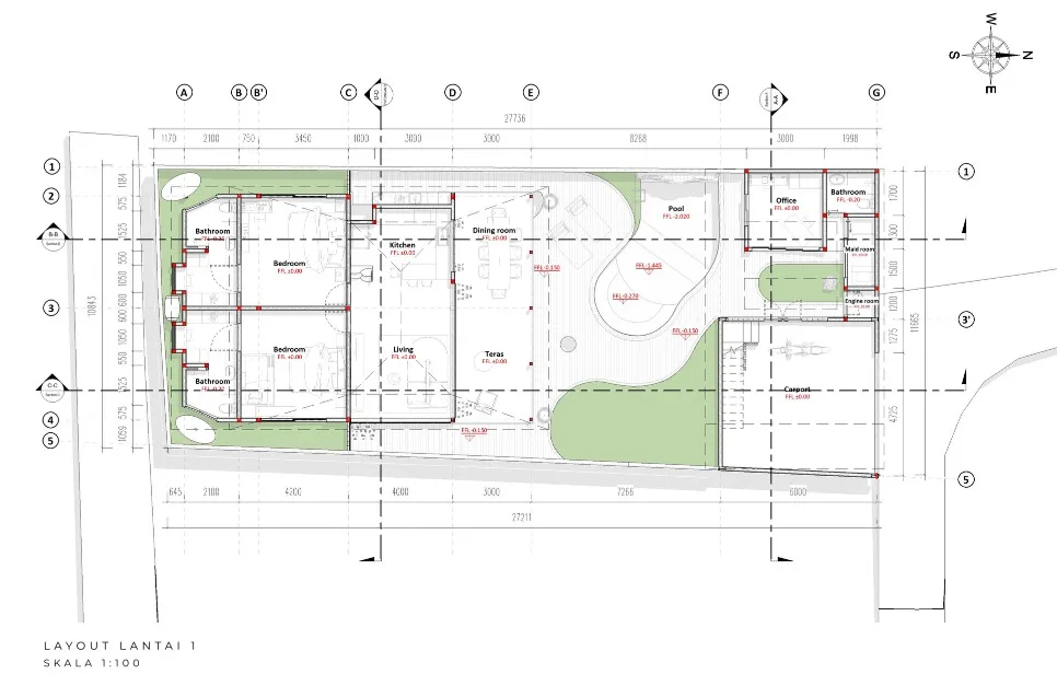 Casa Ana – New 4-Bedroom Pool Villa for Yearly Rent in Sanur (Off-Plan) - Image 10 of 10
