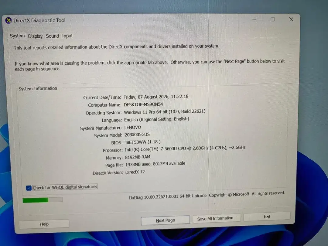 Lenovo ThinkPad T450S Core i7 Ram 8GB SSD 128GB Slim Mulus Murah - Image 9 of 10