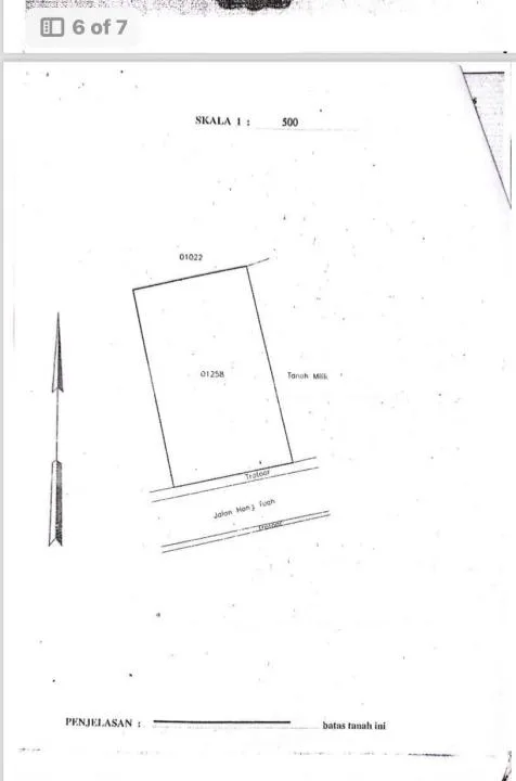 Tanah Persegi Luas Strategis Zona Kuning Premium Dpn Pantai Sanur - Image 1 of 4