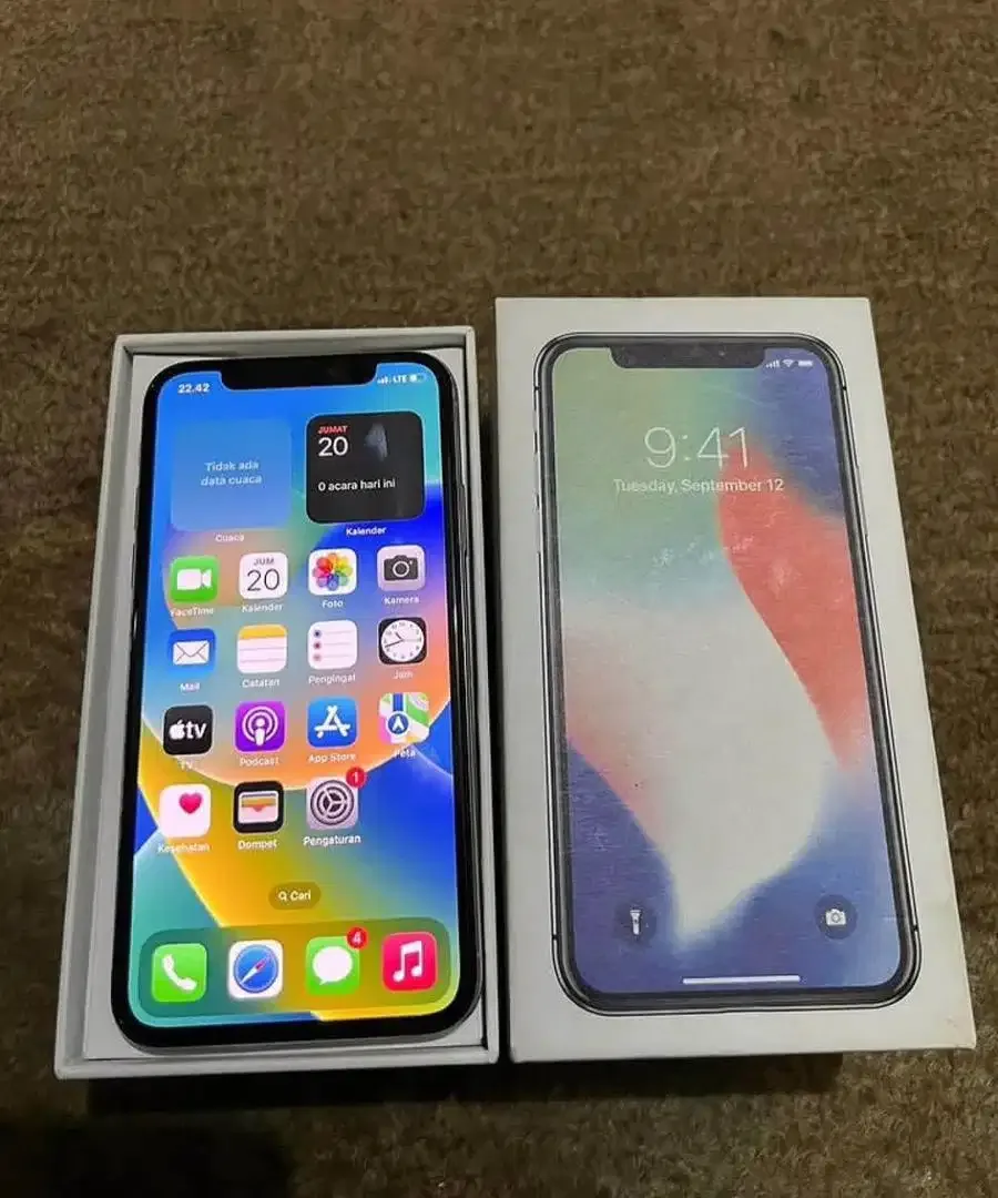 iPhone X Inter 64GB Fullset. - Image 2 of 2