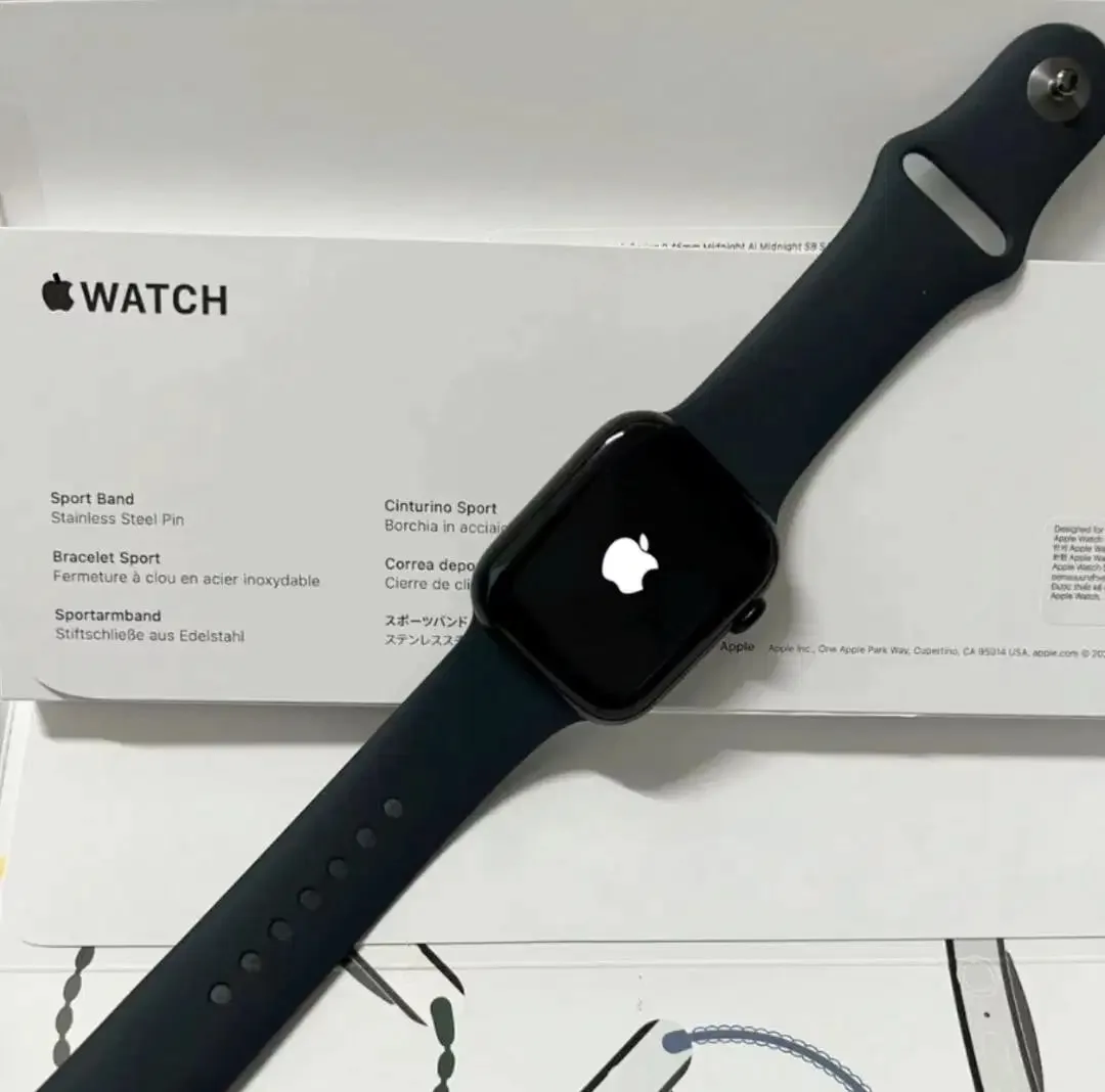 Smartwatch S11 Dengan logo apple saat on/off - Image 8 of 8