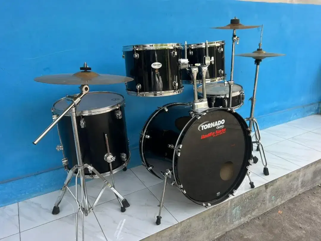 Drum mapex tornado full set simbal - Image 1 of 3