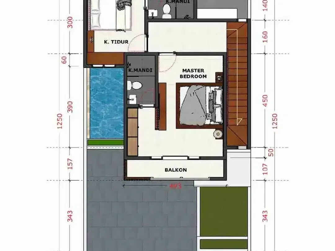 Dijual Rumah Baru di Mumbul 3KT Harga 2M an - Image 6 of 7