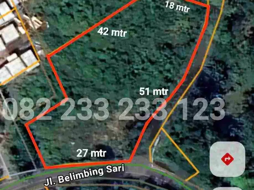 Tanah Premium Jl Belimbing Sari Pecatu - Image 7 of 7