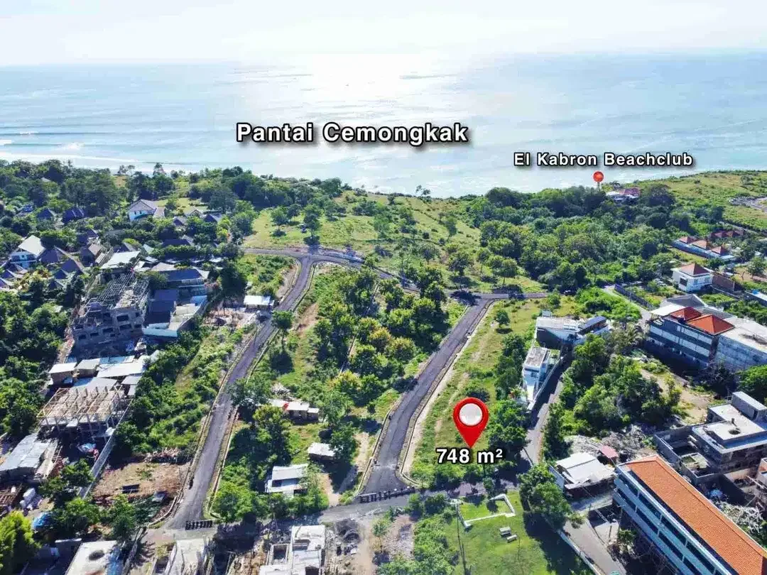 Tanah Komersil 748m² View Laut Pantai Bingin - Image 6 of 10