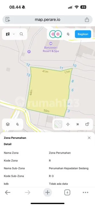 Di Jual Tanah Murah di Kawasan Kemenuh Dekat Ubud - Image 2 of 4