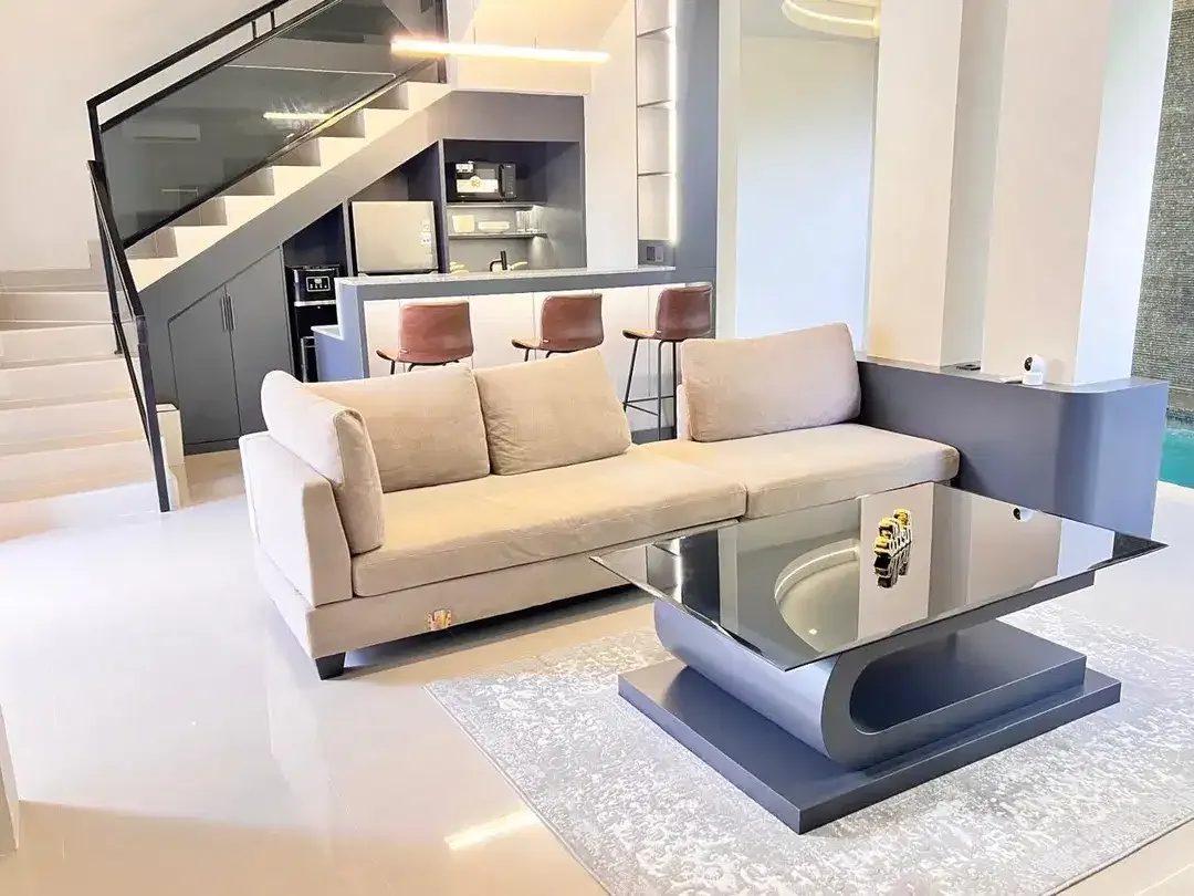 Turun Harga!!!Villa 3 Kamar Tidur dengan Perabotan Modern di Ungasan - Image 1 of 10