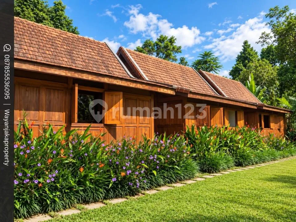 Dijual Villa Joglo Nature Retreat Ubud Utara View Lembah&Jungle - Image 3 of 4