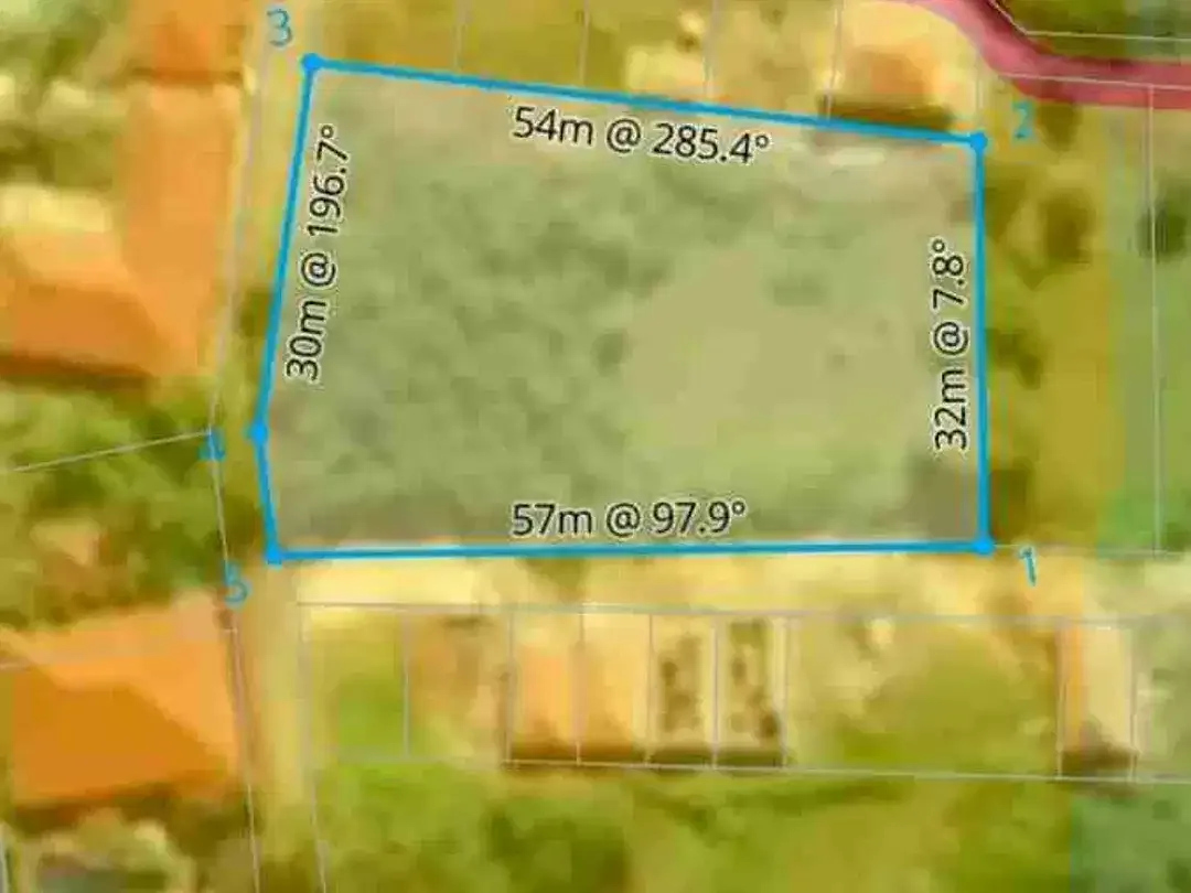 Tanah 2000m2 Lokasi Premium 6 Menit ke Pantai Gunung Payung Bali - Image 4 of 10