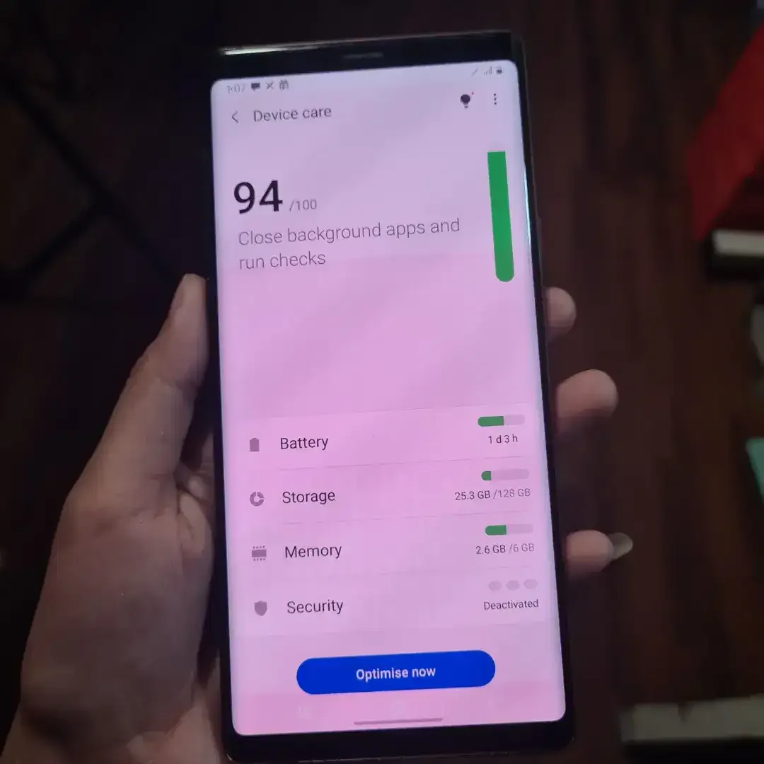 Samsung Galaxy Note 9 6/128GB SEIN Shadow - Image 2 of 4