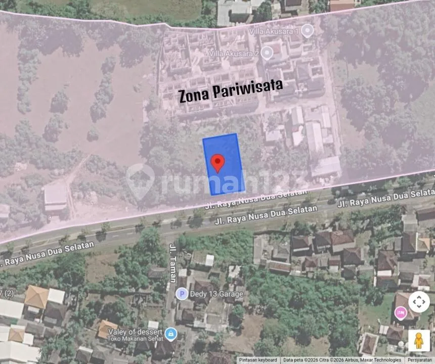 Tanah Premiun Jln Nusa Dua Selatan Itr Pariwisata - Image 1 of 4