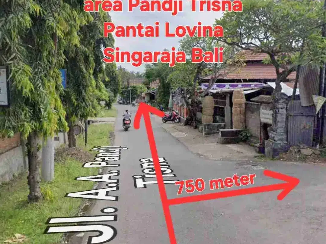 Jual Tanah 2,3are kawasan villa dkt Pantai Lovina Buleleng Bali - Image 3 of 10