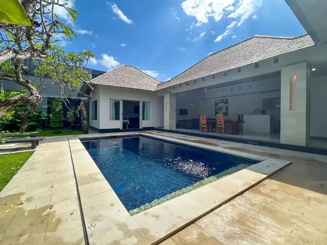 Beachside 2-Bedroom Tropical Villa for Annual Rent in Seminyak Bali - Image 1 of 10