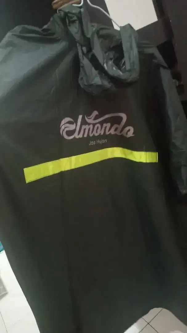Promo Jas Hujan Setelan (Poncho lengan+Celana) Merk Elmondo Tebal(BARU - Image 4 of 4