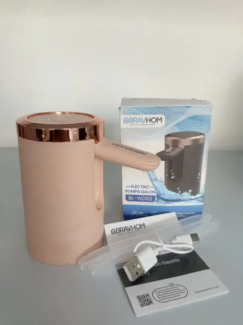 60rb BARU-Dijual Pompa/Dispenser Galon Elektrik Portable bisa dilipat - Image 6 of 8