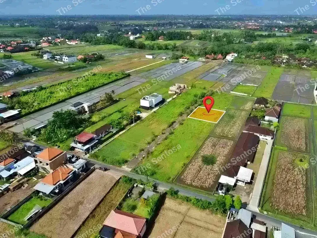 Tanah Pantai Kedungu dekat pantai view sawah lingkungan villa - Image 4 of 10