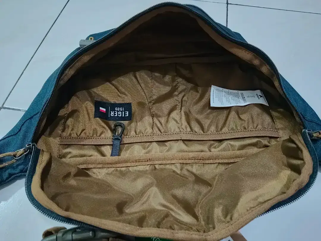 TAS EIGER 100% ORIGINAL(Waistbag,slempang,pinggang) Uk.4L 44.5x17x10cm - Image 3 of 7