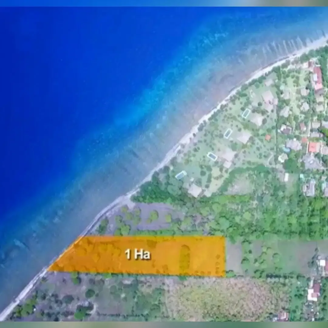 BEACHFRONT LAND FOR SALE IN SINGARAJA - Image 7 of 10