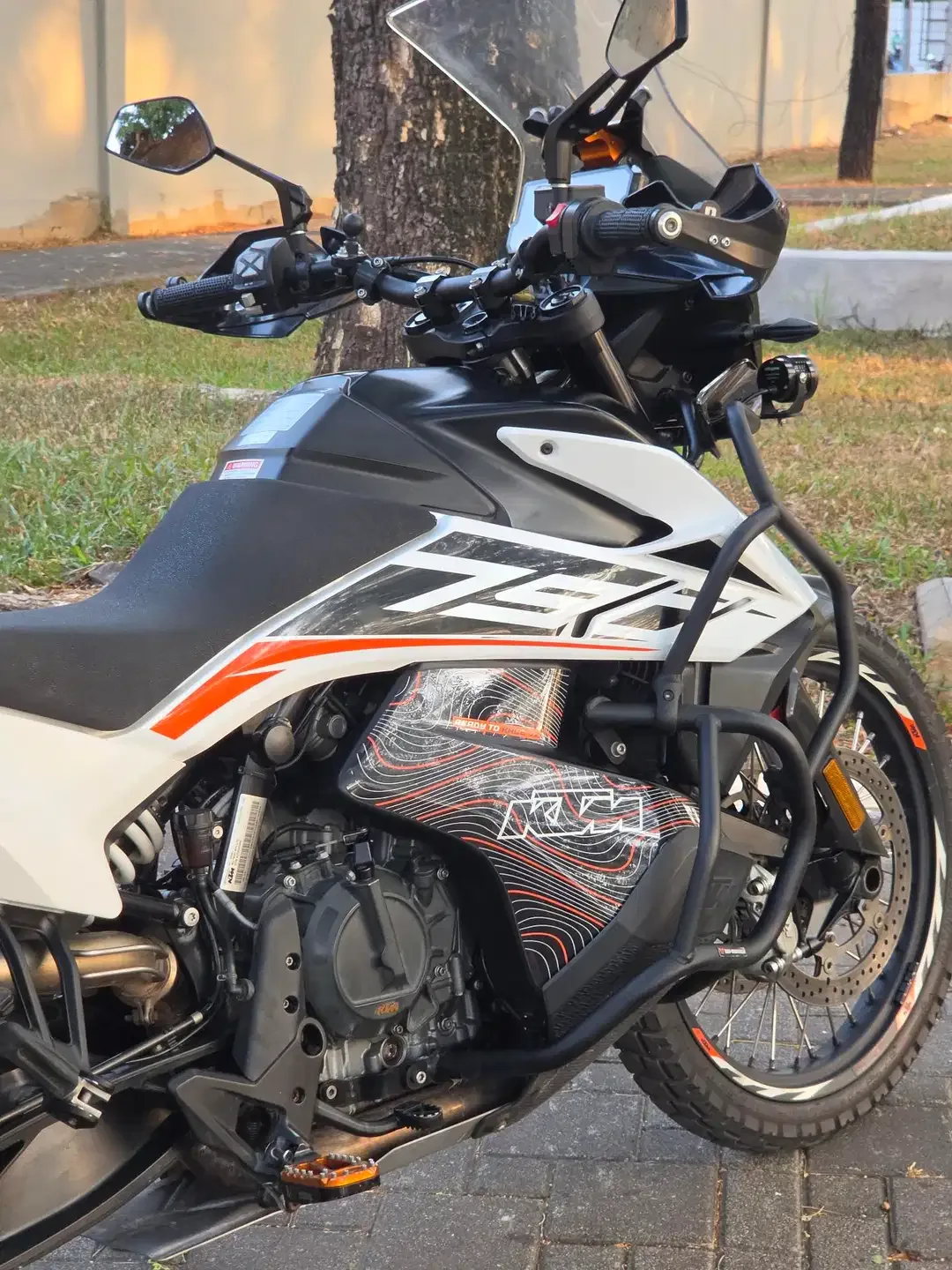 Moge Naked KTM 790 A Adventure Th 2020 Pmk Km7rb Like New Siap Turing - Image 6 of 10