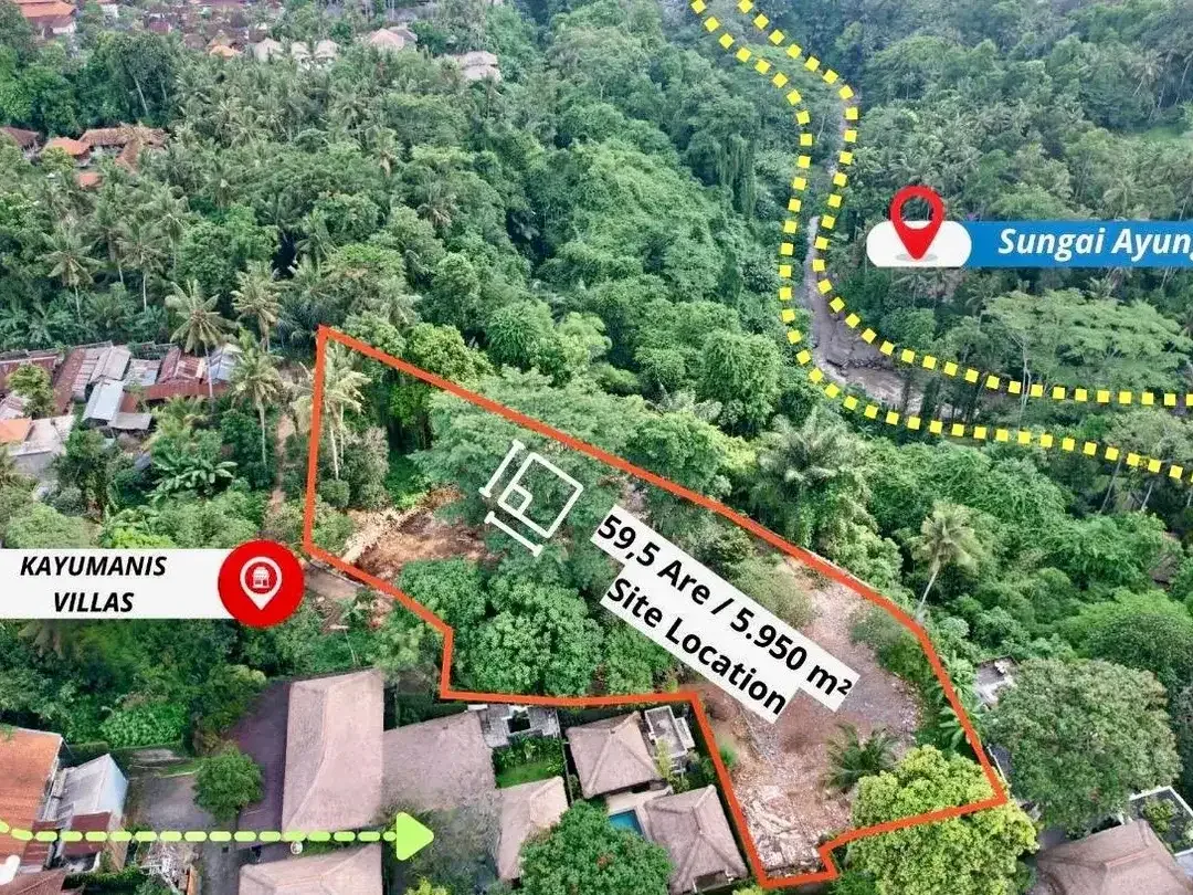Tanah jungle sayan ubud - Image 1 of 5