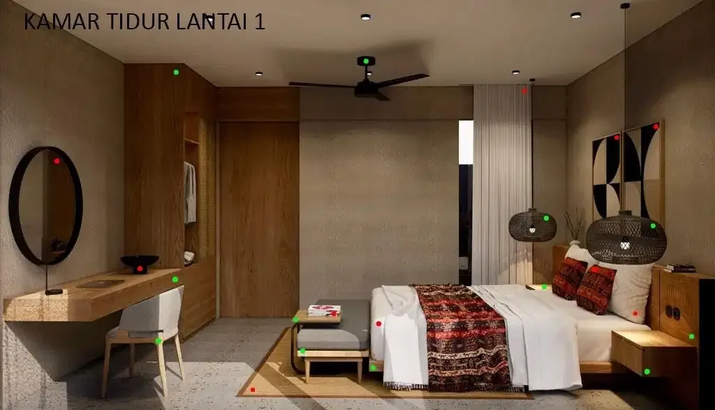 Dijual Villa 3 Kamar Tidur di tengah areal villa elite di Jimbaran. - Image 3 of 10