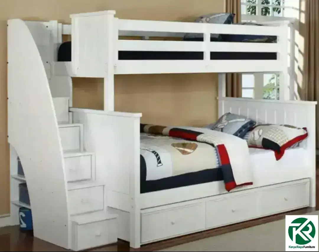 Ranjang susun,,Tempat tidur tingkat,ranjang tingkat,dipan tingkat - Image 1 of 1