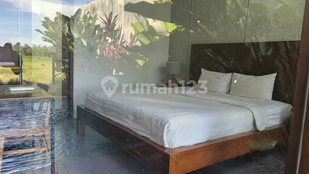 Vila SHM Siap Huni 1 Lantai View Sawah di Ubud - Image 3 of 4