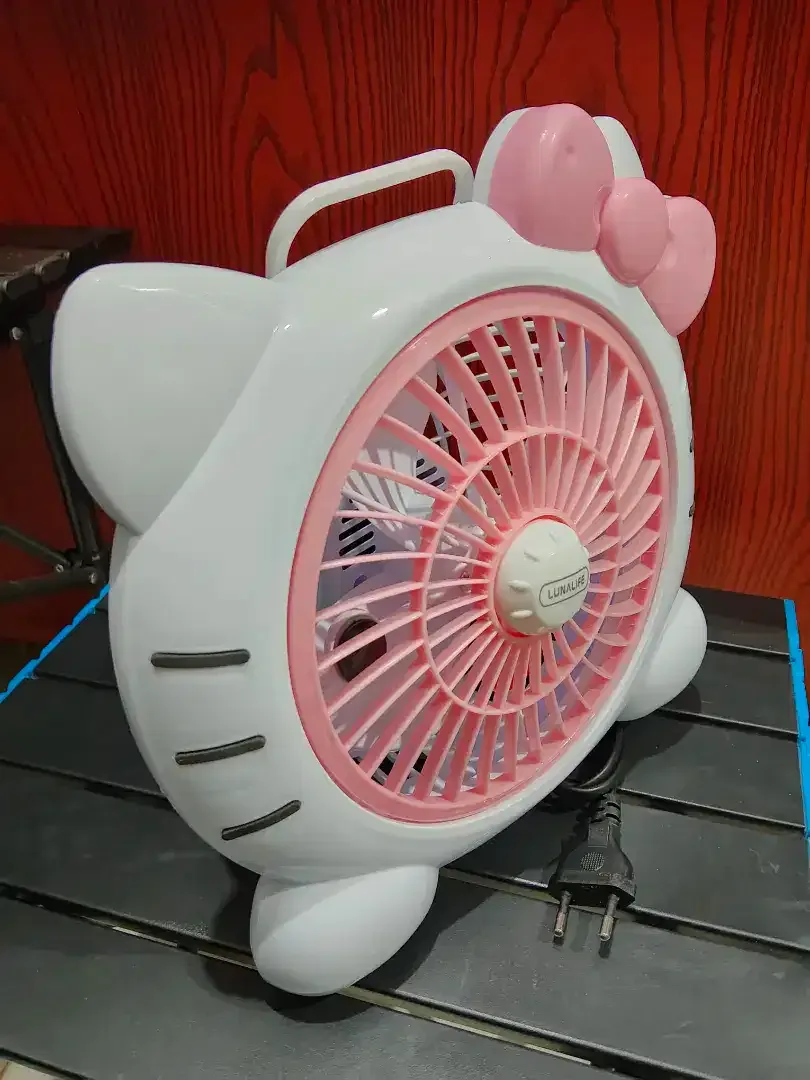 Kipas Angin Karakter HelloKitty 25Watt 2kecepetan kencang,Hemat Energi - Image 5 of 6