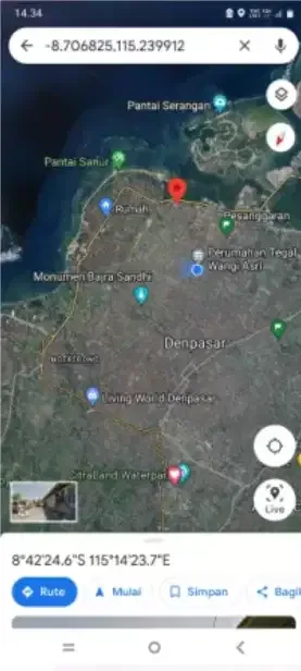 TANAH COCOK SARANA OLAH RAGA DAN PARKIRAN BUS DI SANUR DENPASAR - Image 6 of 6