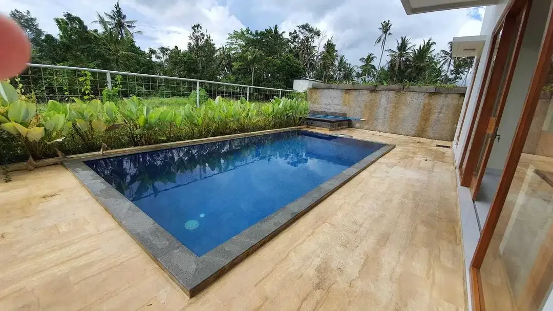 FOR RENT VILLA BAGUS TENANG VIEW SAWAH 3BR LOKASI STARTEGIS UBUD - Image 7 of 10