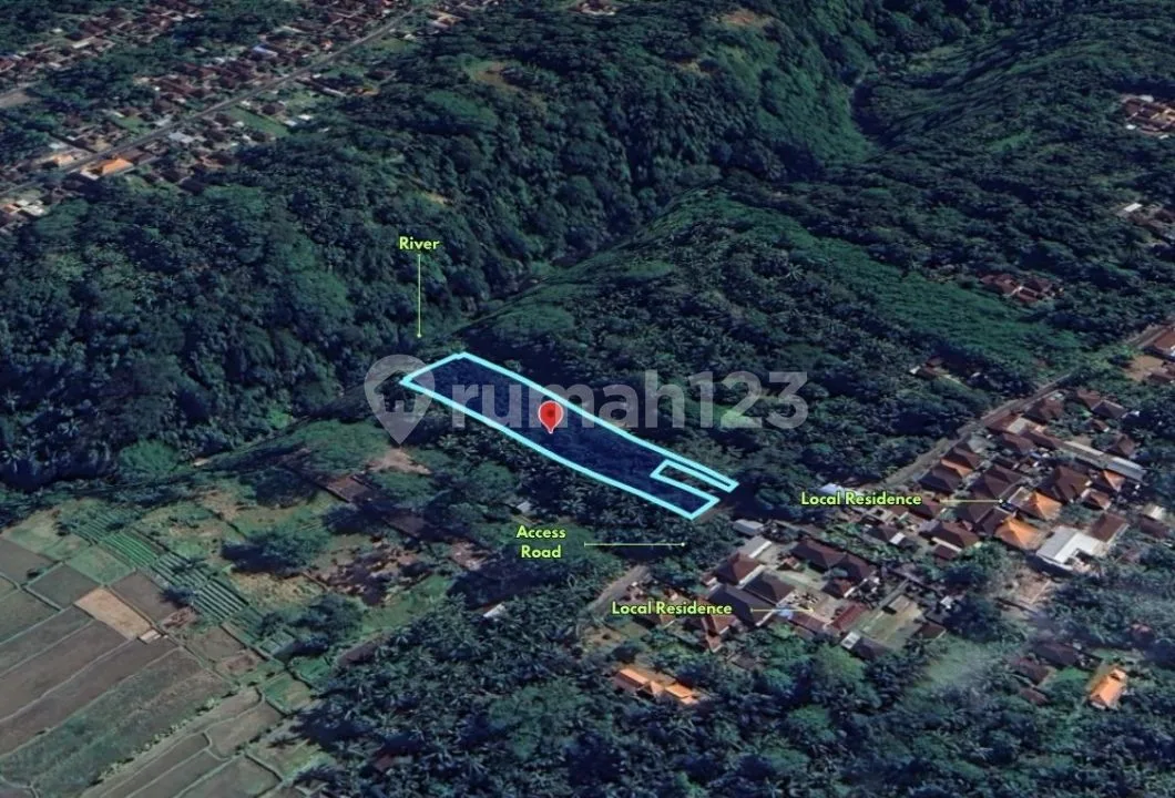 Tanah Freehold Potensial Dekat Sungai | Sangeh - Abiansemal - Image 2 of 4