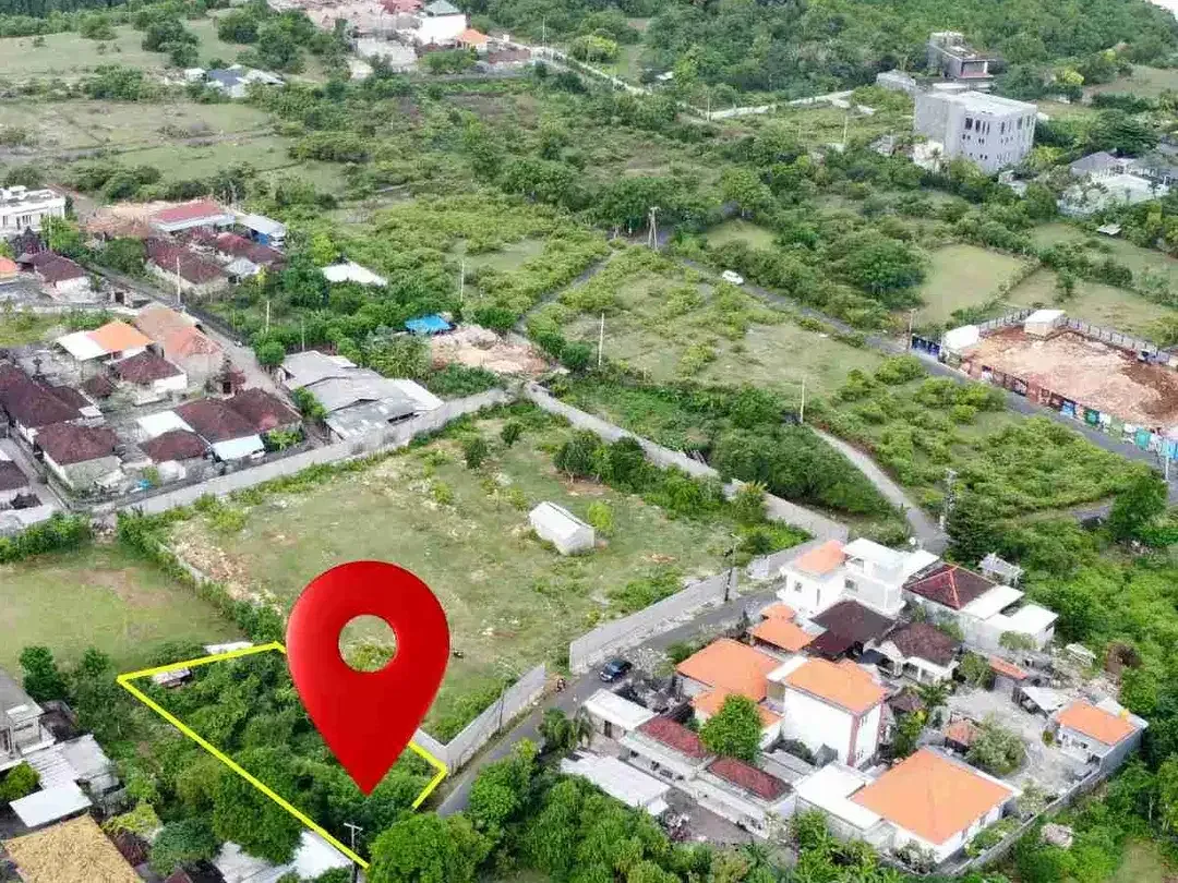 Tanah Komersil 600m² Jalan Utama Ungasan Dekat Pantai Melasti - Image 6 of 10
