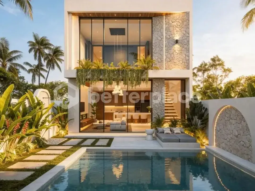 Beautifully Crafted Two-Bedroom Residence in Bukit Uluwatu Blending Nature Views with Contemporary Comfort - Image 1 of 10