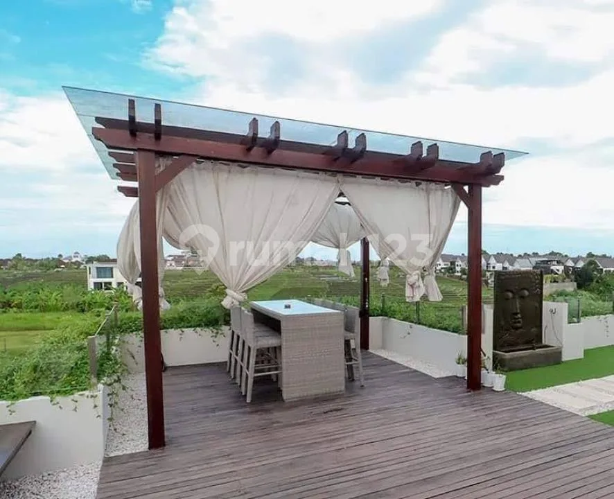 Villa Luas 2Lt Furnished Pool View Sawah Laut Strategis di Cemagi - Image 3 of 4