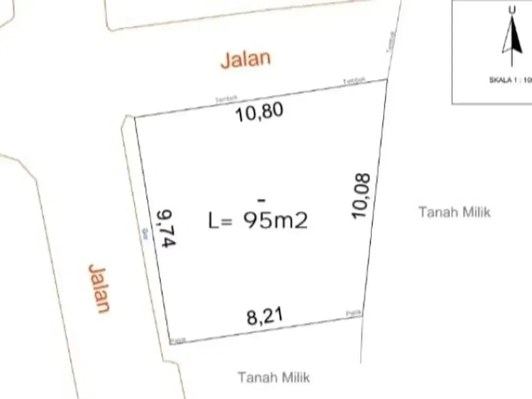 Tanah strategis itr pemukiman Pantai Berawa Canggu Bali - Image 1 of 6