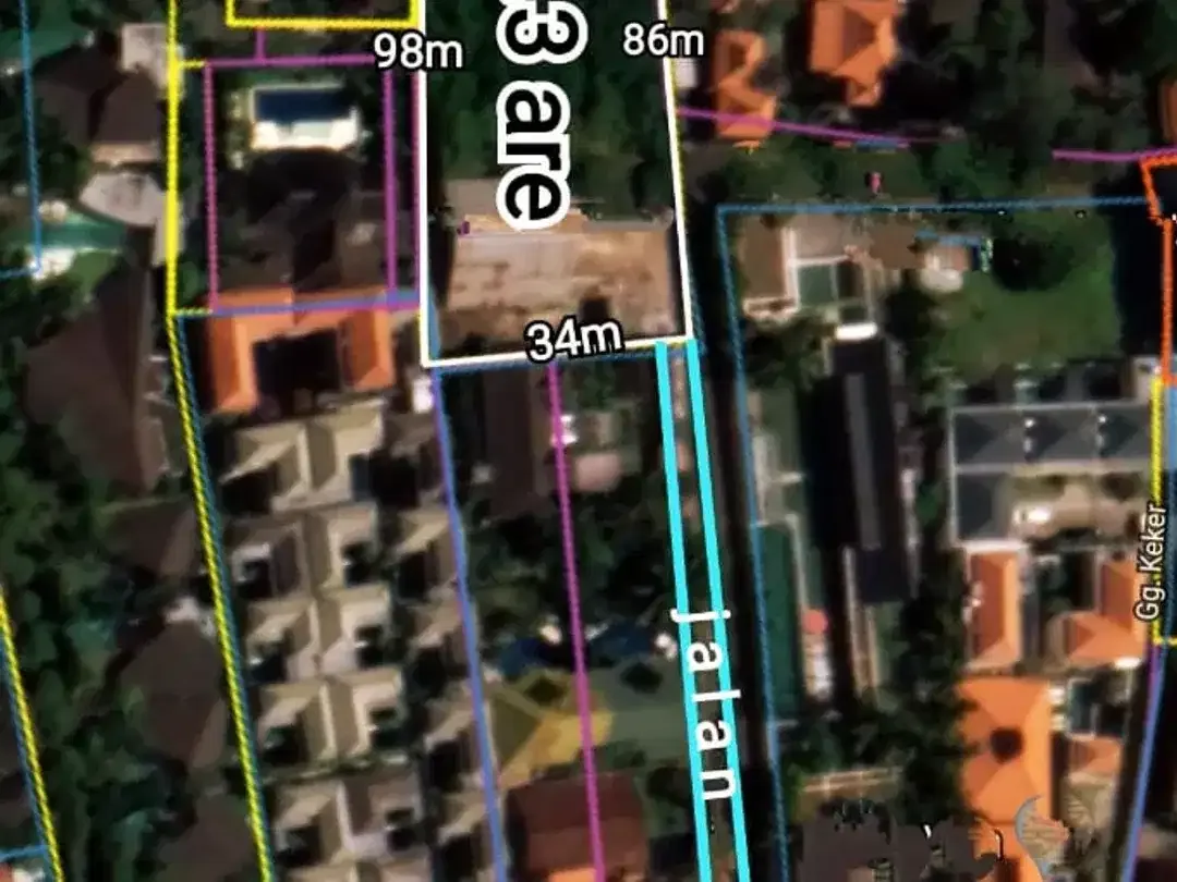 Dijual Tanah Cepat Area Luxury Villa Siap Bangun Petitenget Bali - Image 5 of 6