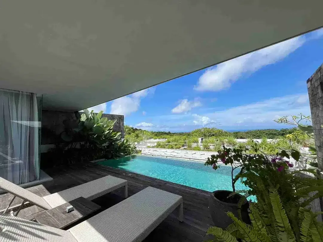 OCEAN VIEW 2BR PRIVATE POOL VILLA PECATU – RP3,7 M - Image 2 of 9