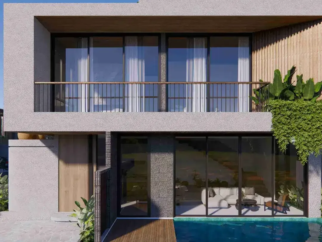 Tropis Modern Villa di Uluwatu Jimbaran, view Tebing dan Laut - Image 2 of 8