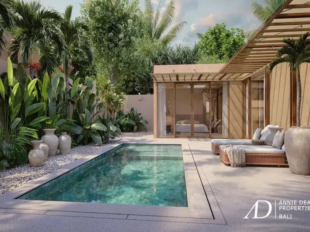 LEASEHOLD | FULLY FURNISHED 3-BEDROOM DESIGNER VILLAS IN PECATU - Image 1 of 10