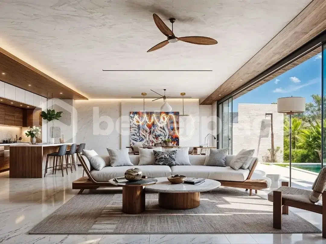 Elegant Tropical Contemporary Villa in Peaceful Pecatu 2 Bedrooms with Sunset Views - Image 2 of 10
