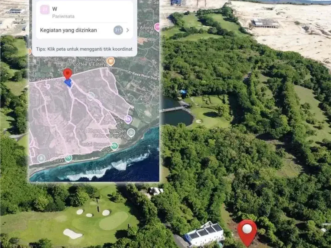 Dijual Tanah yg berlokasi Di Pandawa golf Sawangan Nusa Dua Bali - Image 4 of 6