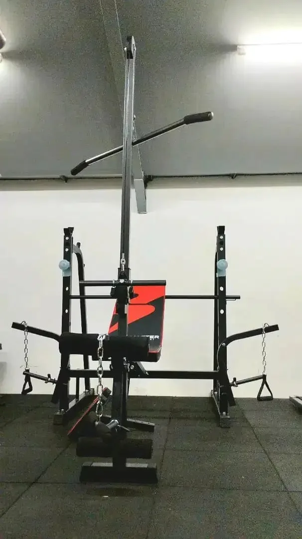 Bench press pull down lengkap+beban 40kg
Harga muraah Promoo - Image 2 of 4